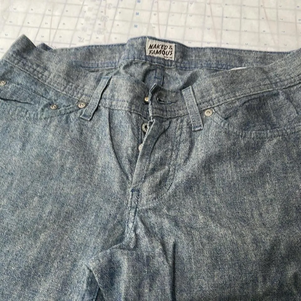 Naked & Famous Denim Men's Blue Jeans