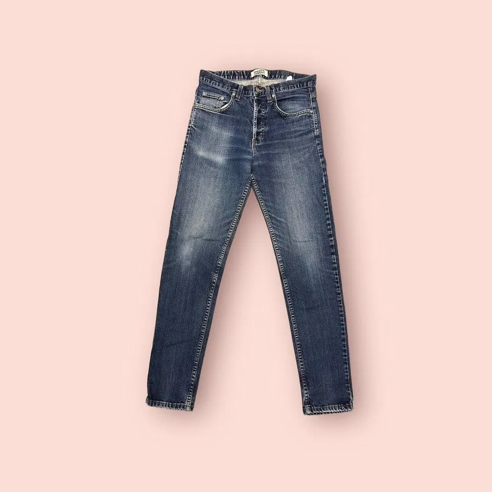 Naked & Famous Denim Men's Blue and Navy Jeans