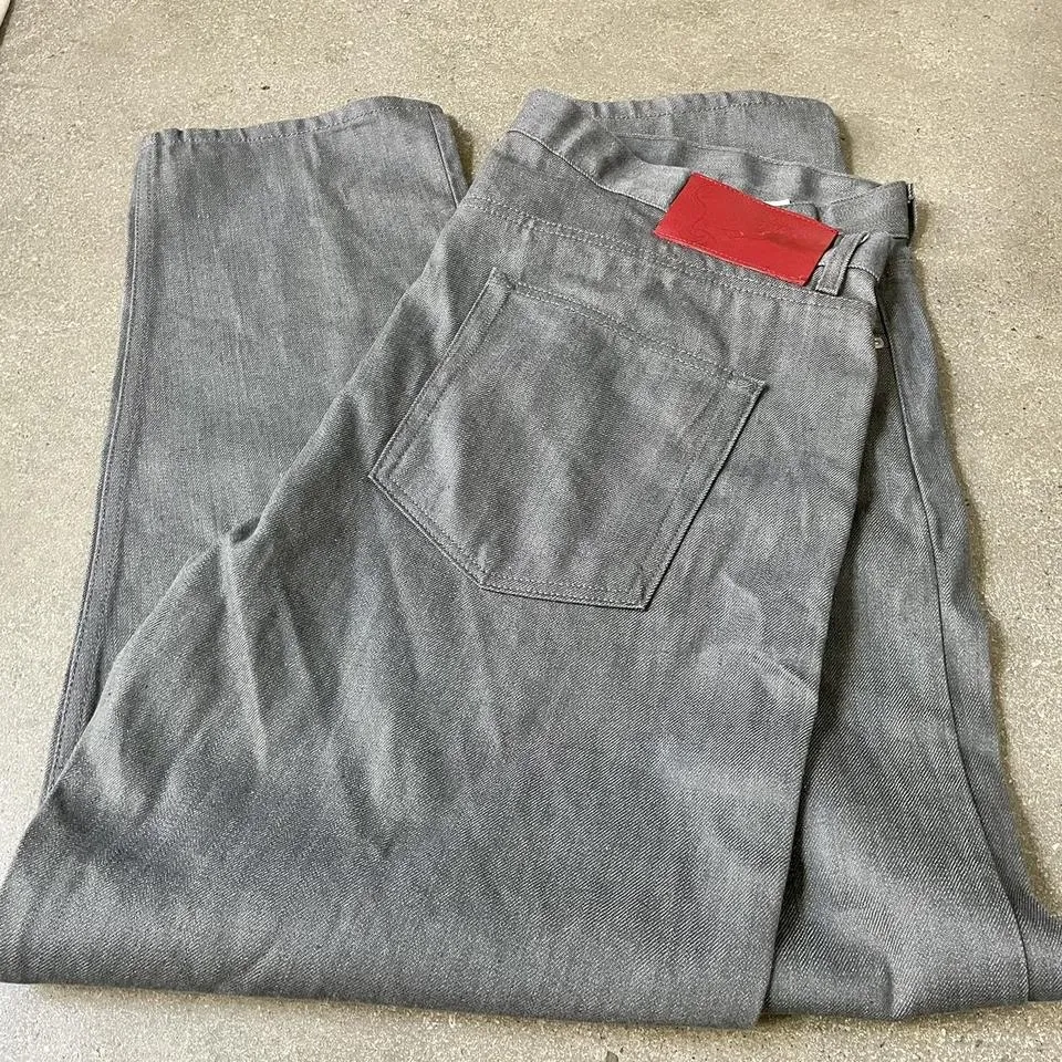 Naked & Famous Denim Men's Grey Jeans