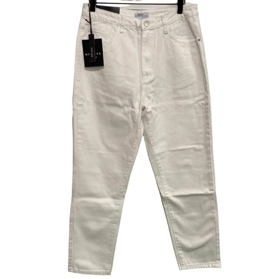 Nasty Gal Men's White Jeans