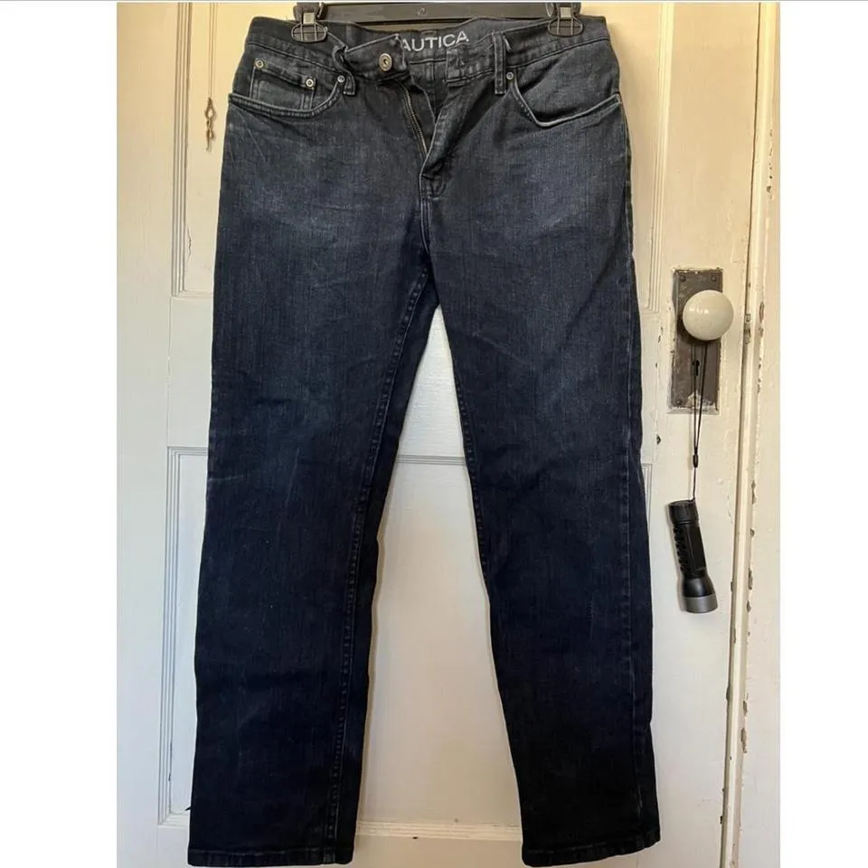 Nautica Men's Black Jeans