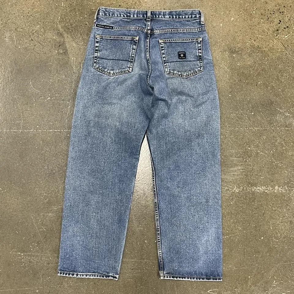 Nautica Men's Blue and Navy Jeans