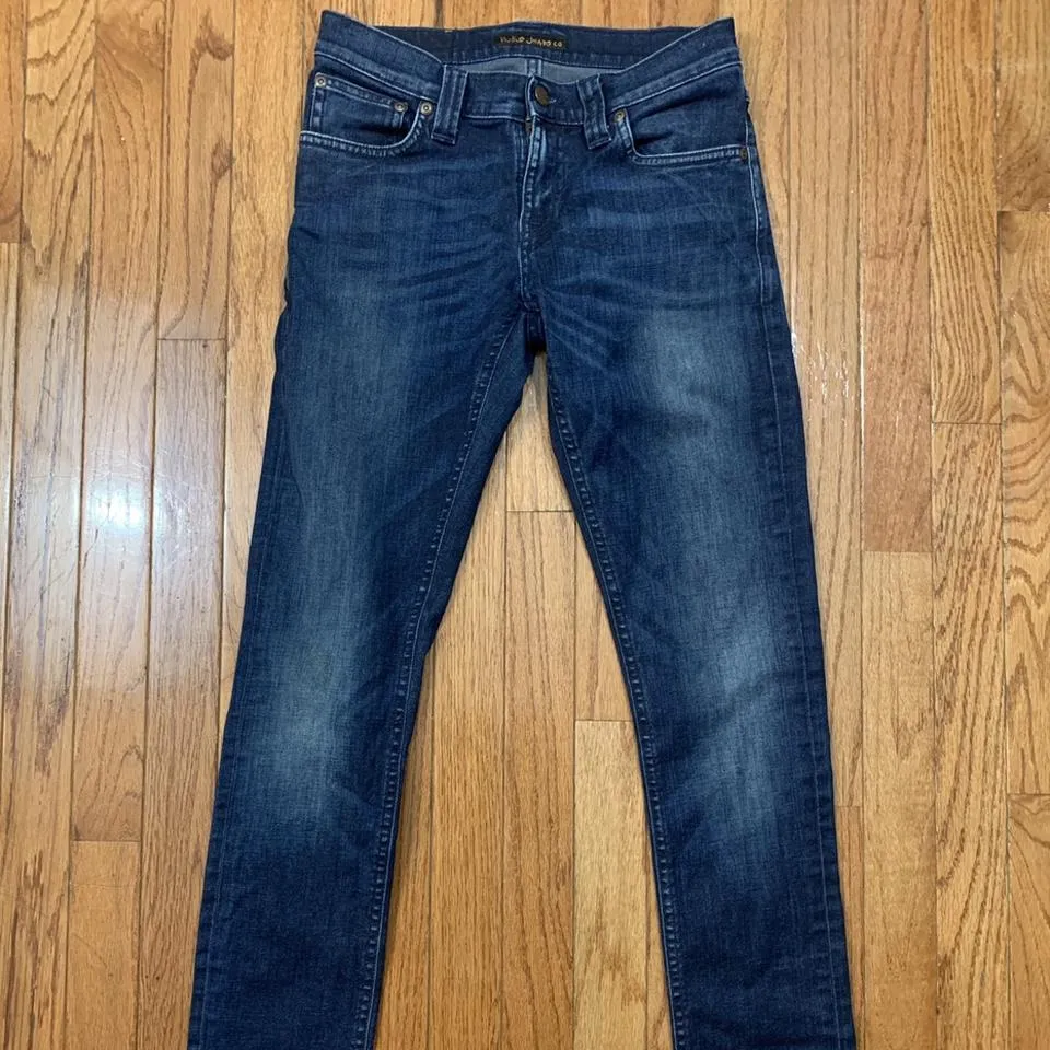 Nudie Jeans Men's Navy Jeans