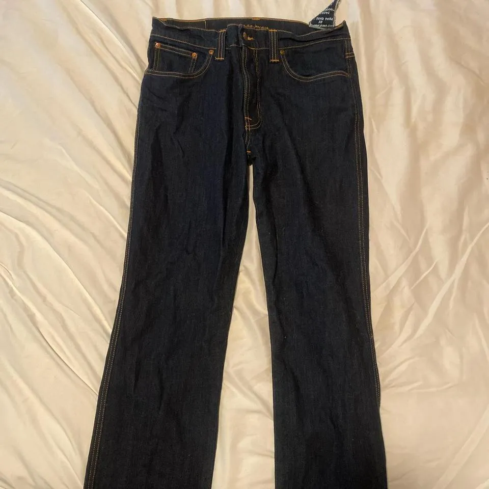 Nudie Jeans Men's Navy Jeans