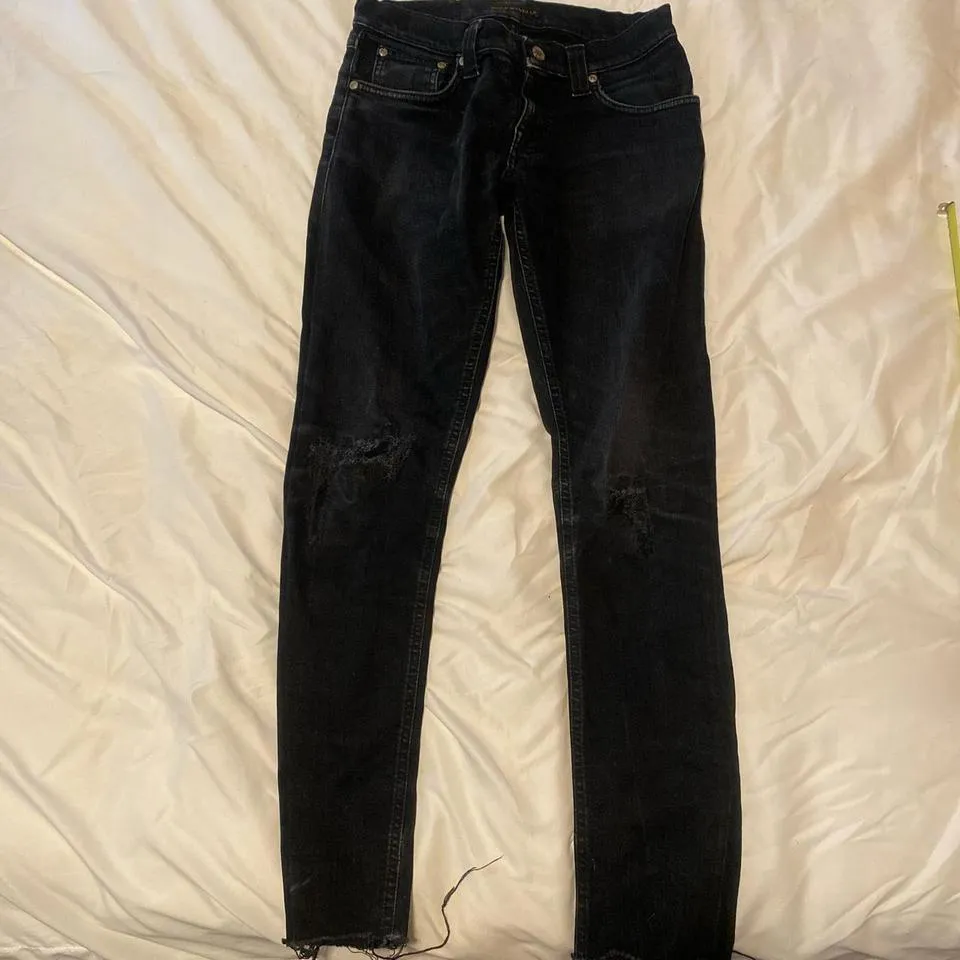Nudie Jeans Men's Black Jeans
