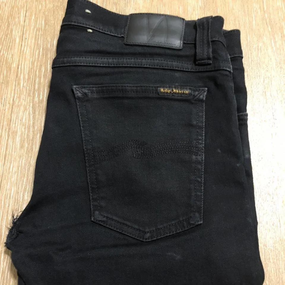 Nudie Jeans Men's Black Jeans