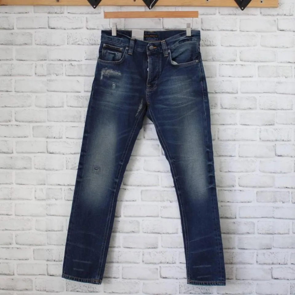 Nudie Jeans Men's Blue Jeans