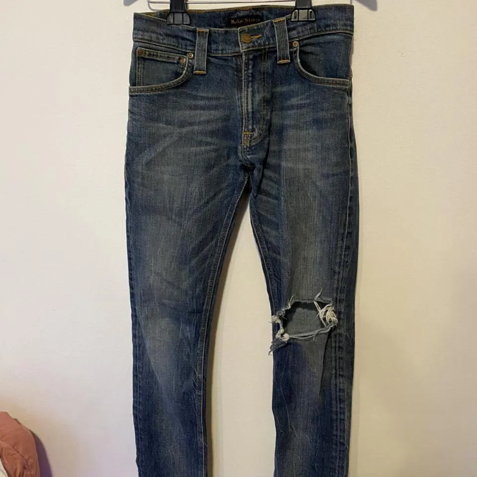 Nudie Jeans Men's Navy Jeans