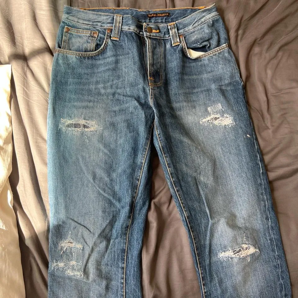 Nudie Jeans Men's Blue Jeans