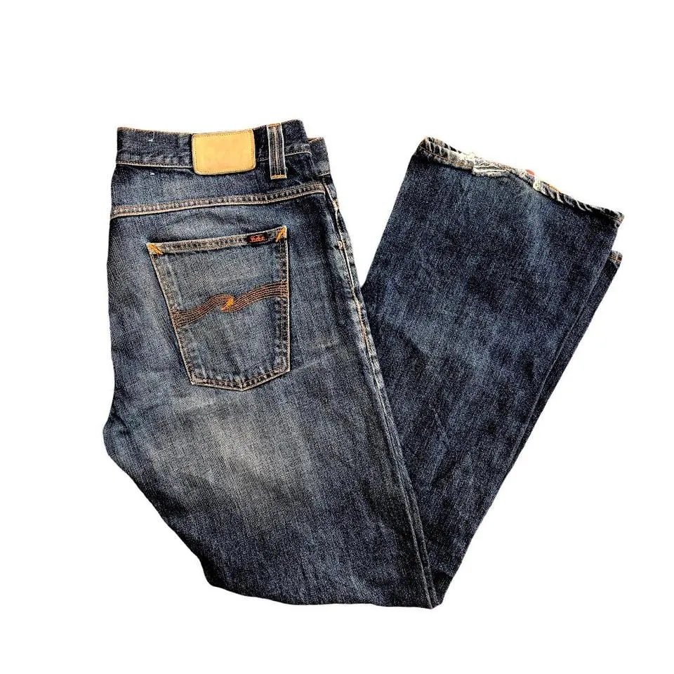 Nudie Jeans Men's Blue Jeans