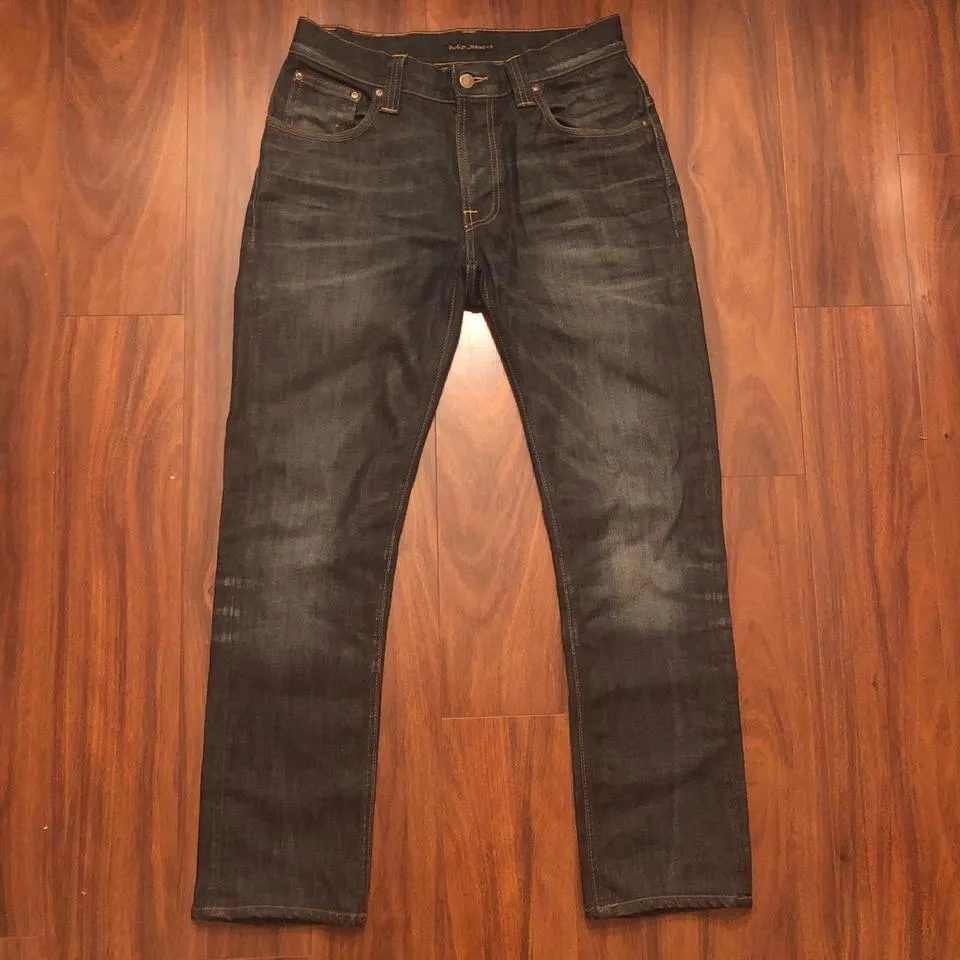 Nudie Jeans Men's Black Jeans
