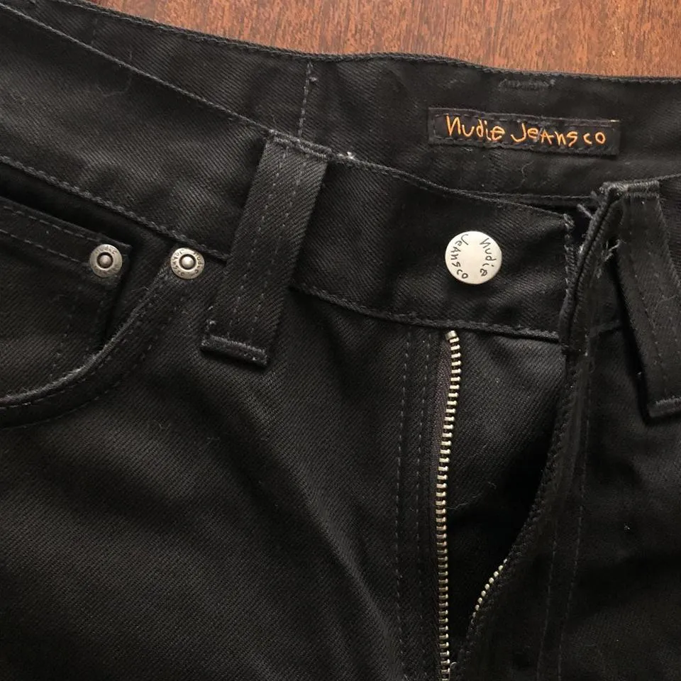 Nudie Jeans Men's Black Jeans