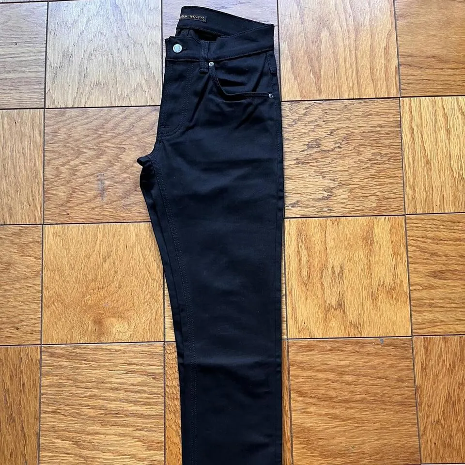 Nudie Jeans Men's Black Jeans