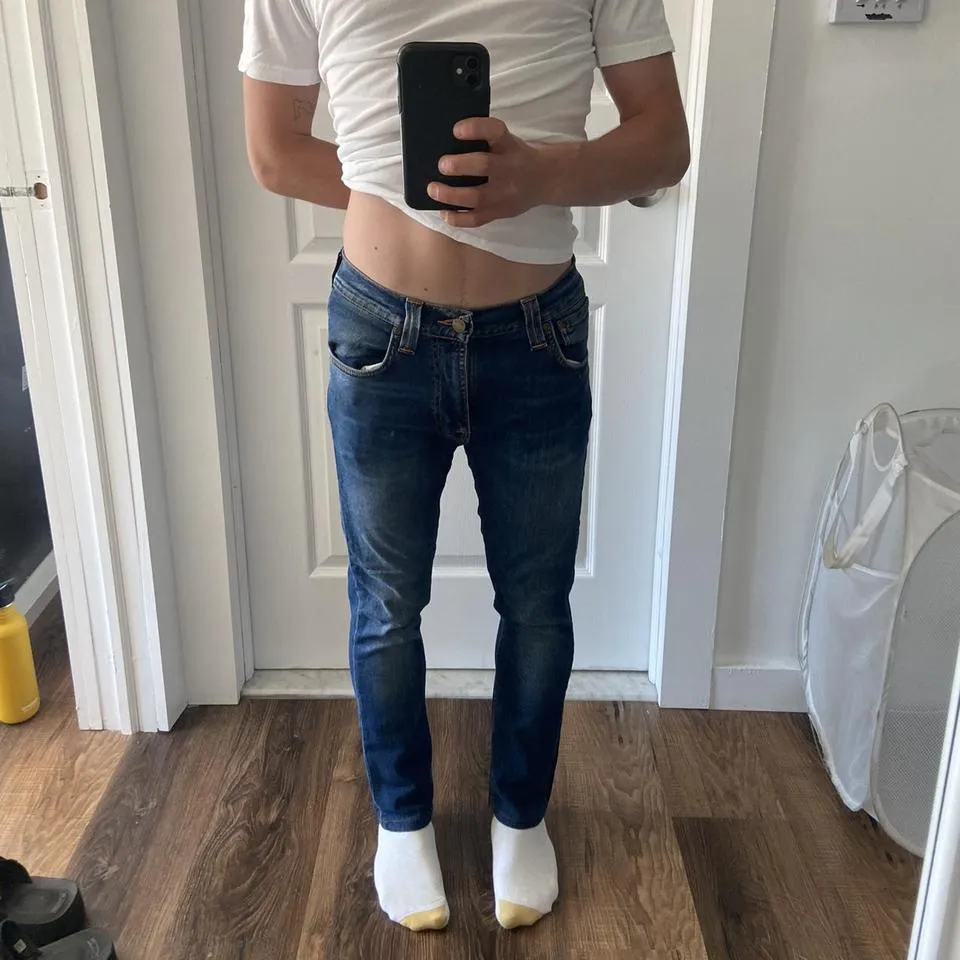 Nudie Jeans Men's Blue Jeans