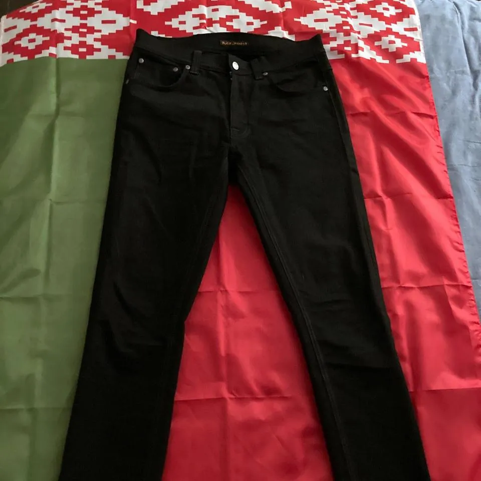 Nudie Jeans Men's Black Jeans