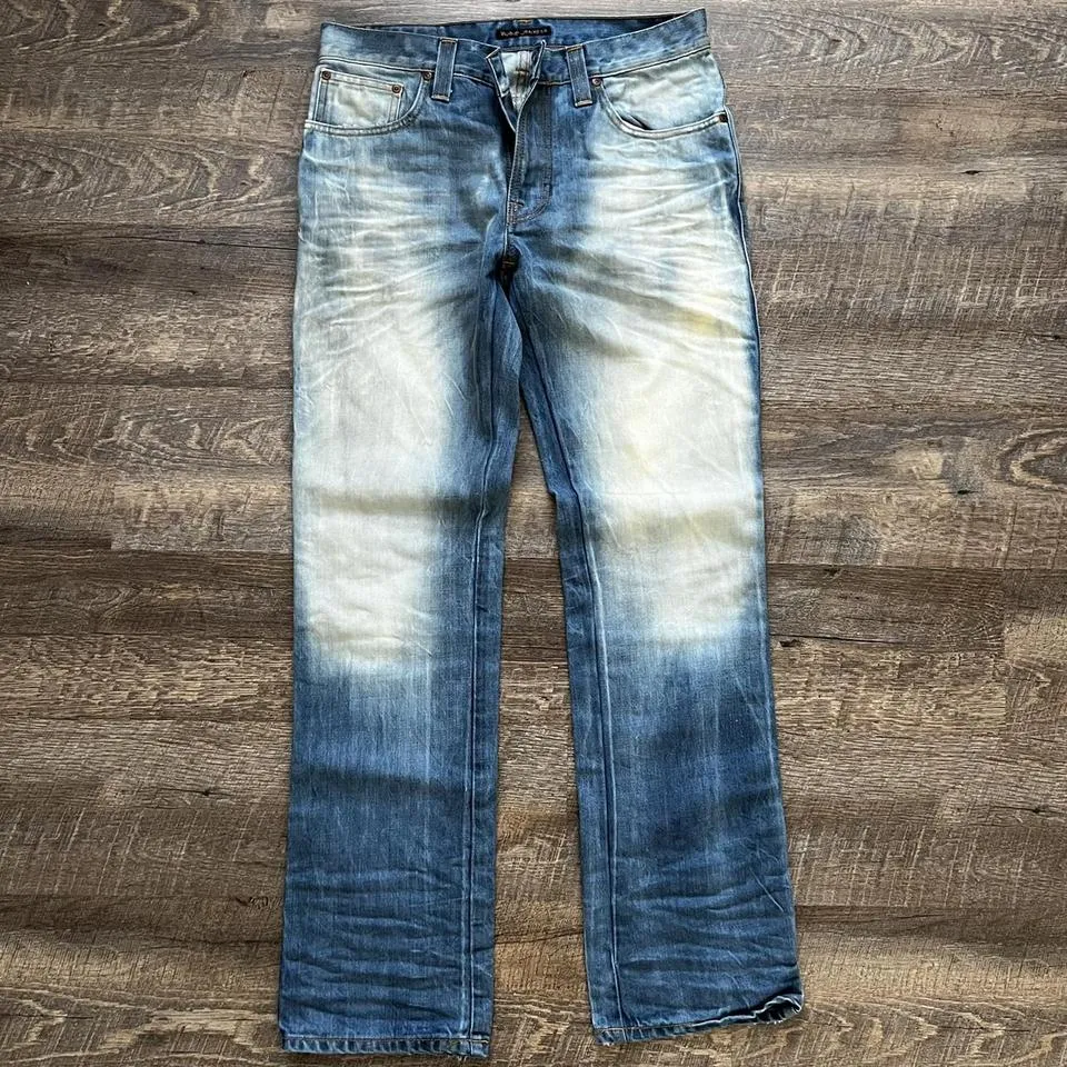 Nudie Jeans Men's Blue Jeans