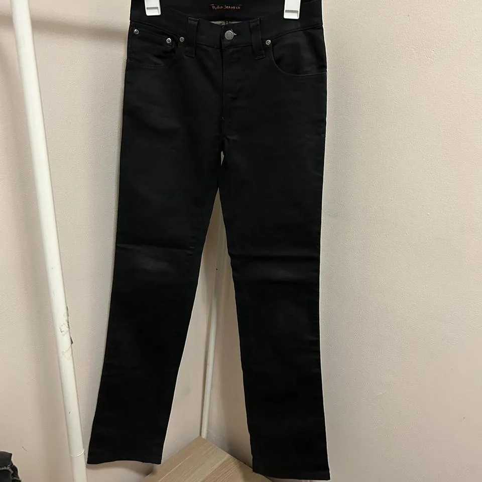 Nudie Jeans Men's Black Jeans
