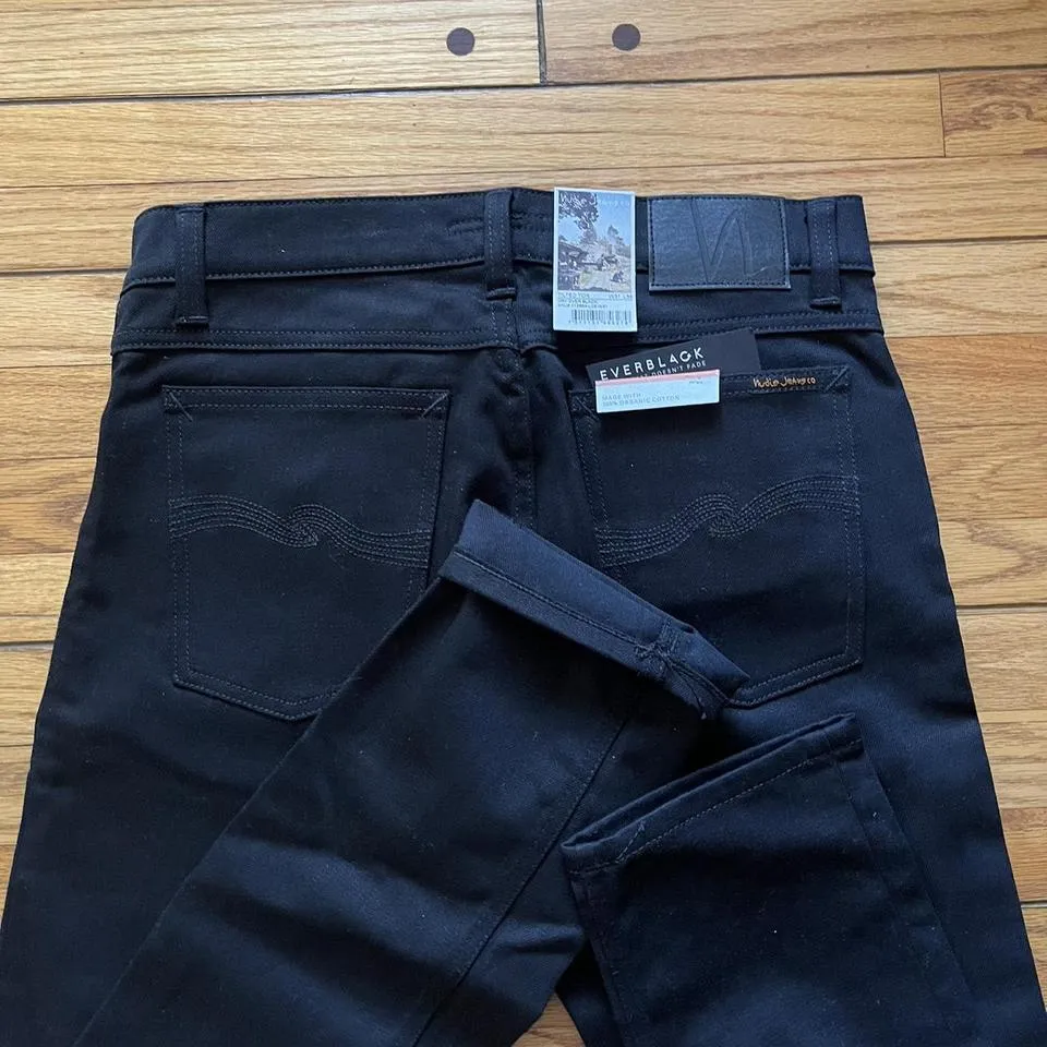 Nudie Jeans Men's Black Jeans