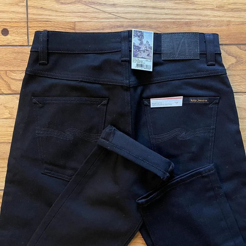 Nudie Jeans Men's Black Jeans