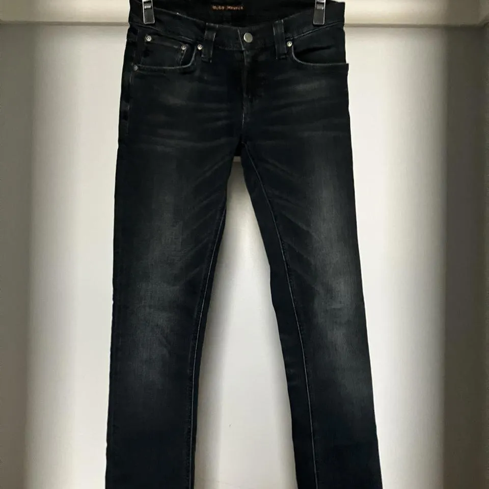 Nudie Jeans Men's Black Jeans