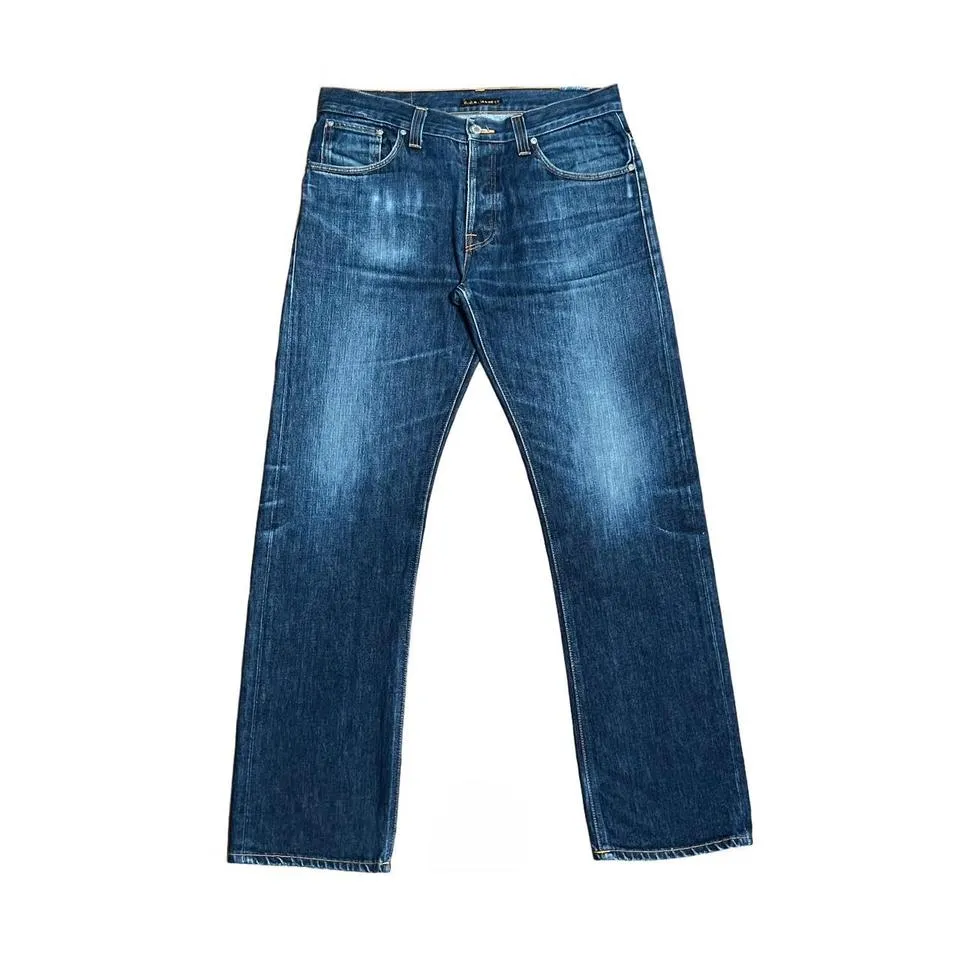 Nudie Jeans Men's Navy Jeans