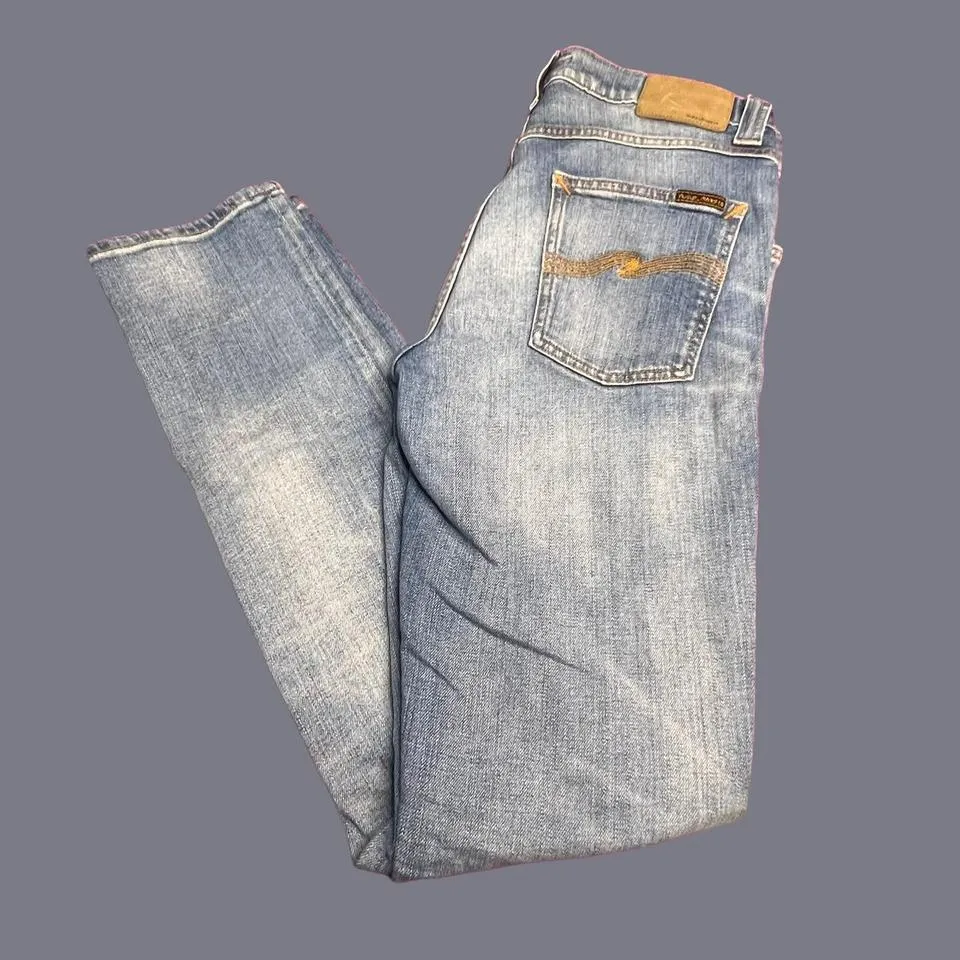 Nudie Jeans Men's Blue Jeans