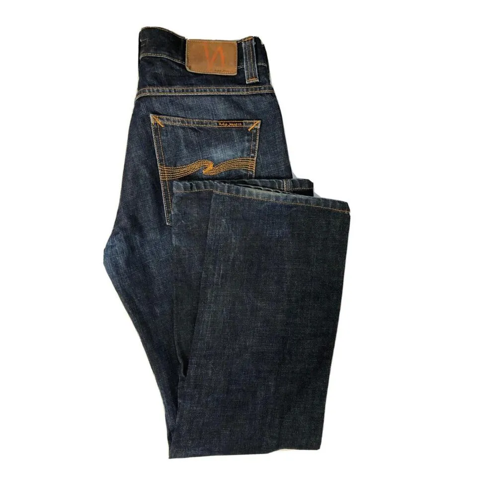 Nudie Jeans Men's Blue Jeans