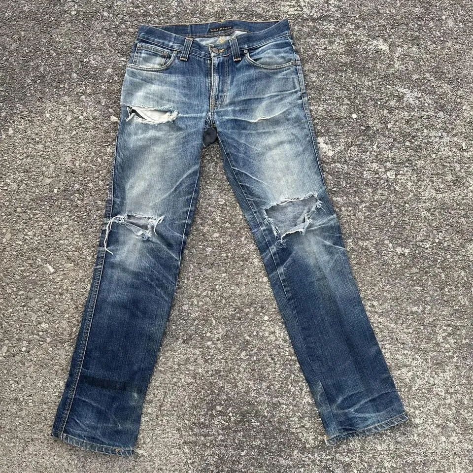 Nudie Jeans Men's Blue Jeans
