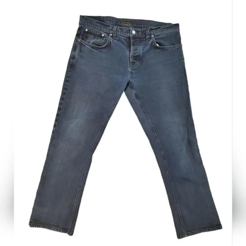 Nudie Jeans Men's Black Jeans