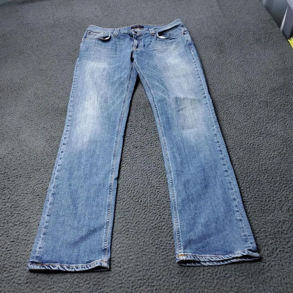 Nudie Jeans Men's Blue Jeans
