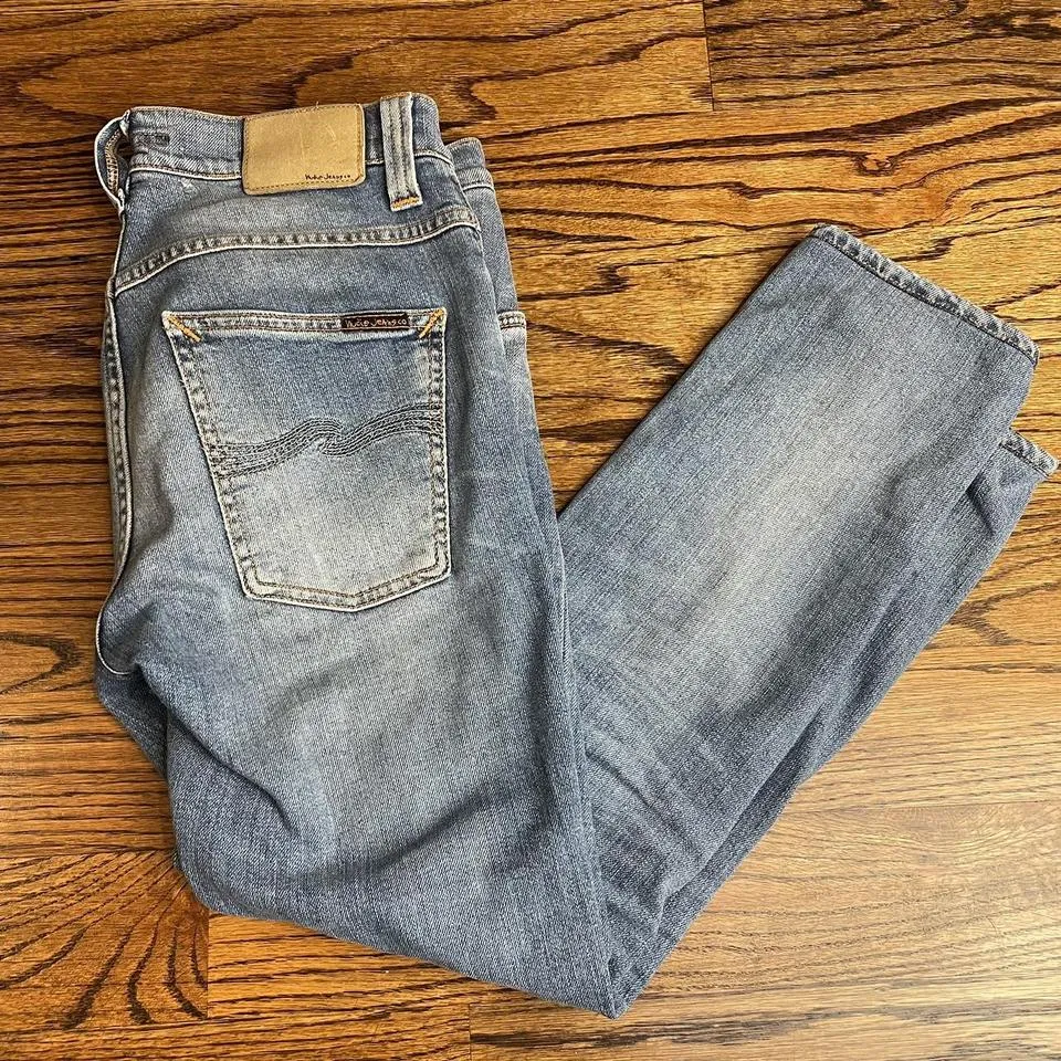 Nudie Jeans Men's Blue Jeans