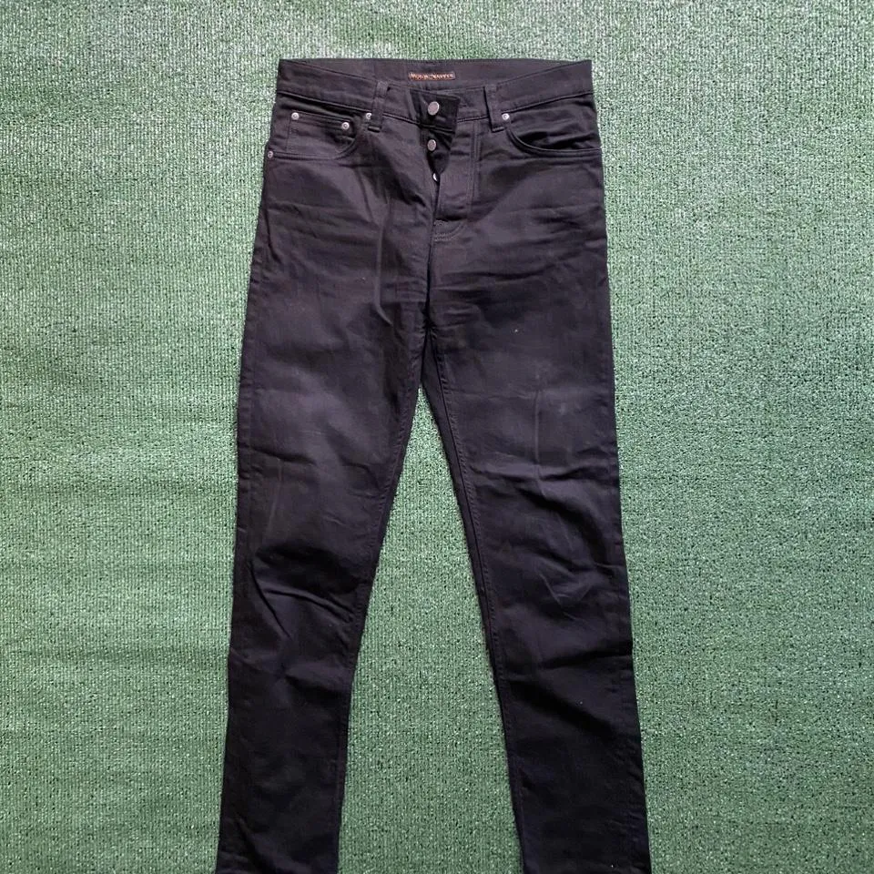 Nudie Jeans Men's Black Jeans