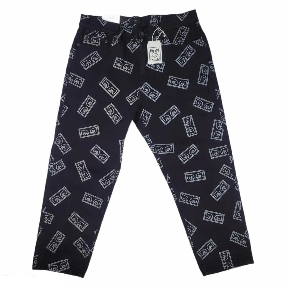 Obey Men's Black Jeans
