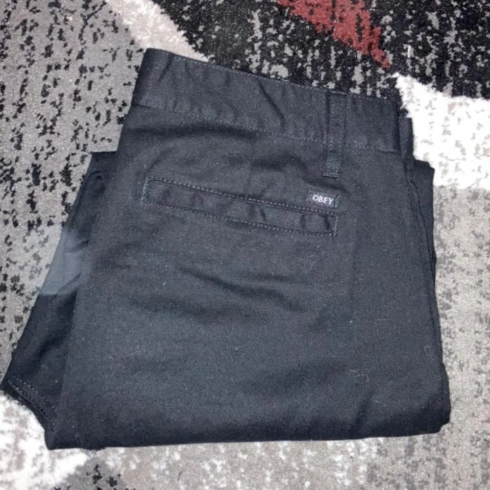 Obey Men's Black Jeans