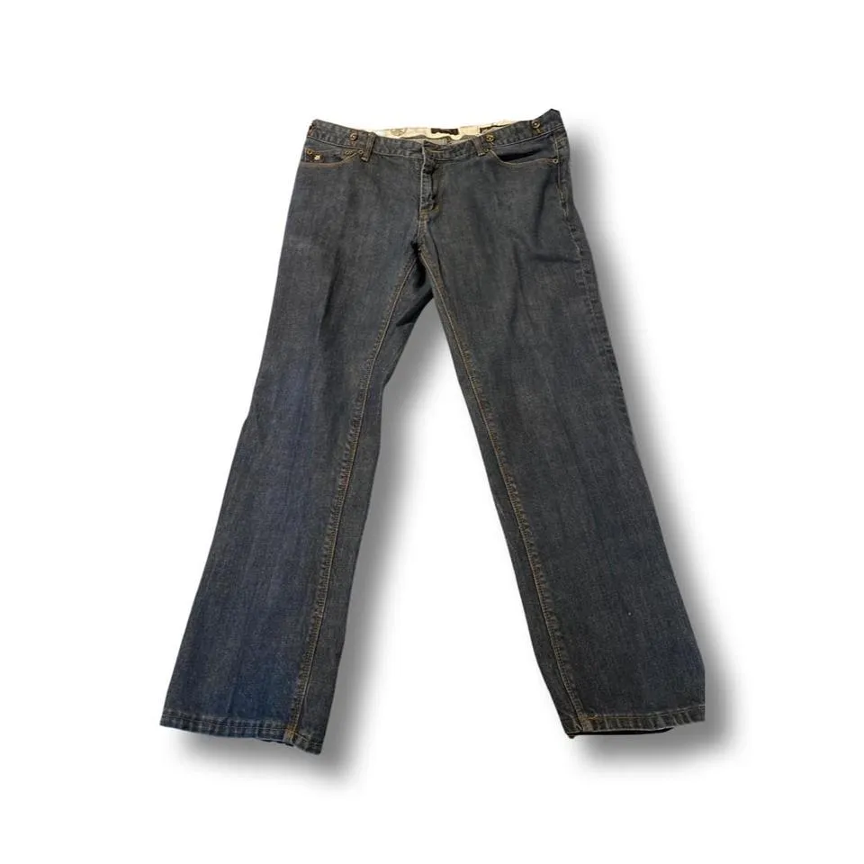 Obey Men's Navy and Blue Jeans