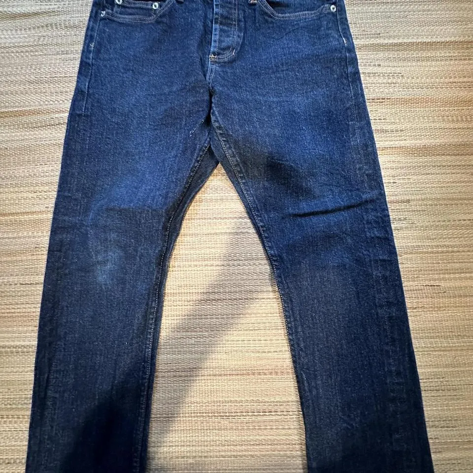 Obey Men's Navy and Black Jeans