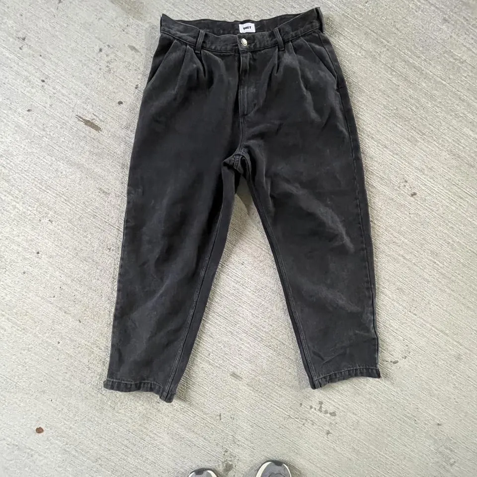 Obey Men's Black Jeans