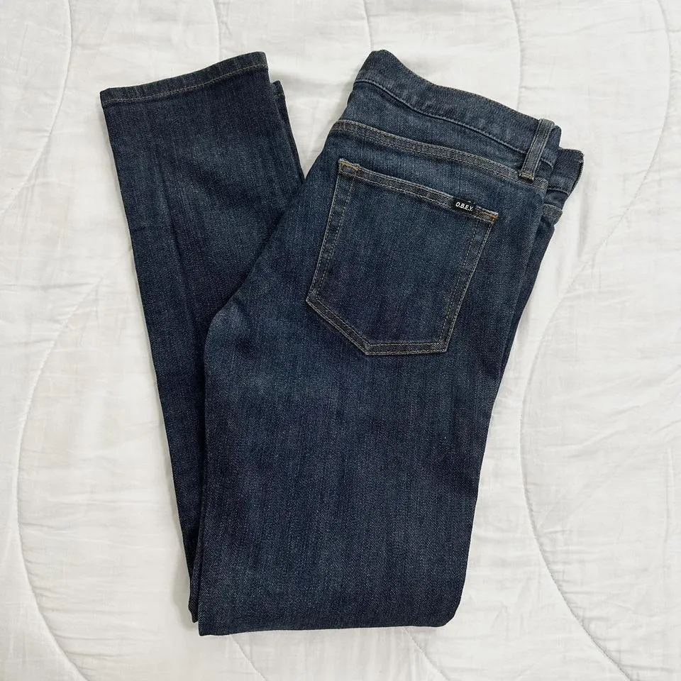 Obey Men's Navy Jeans