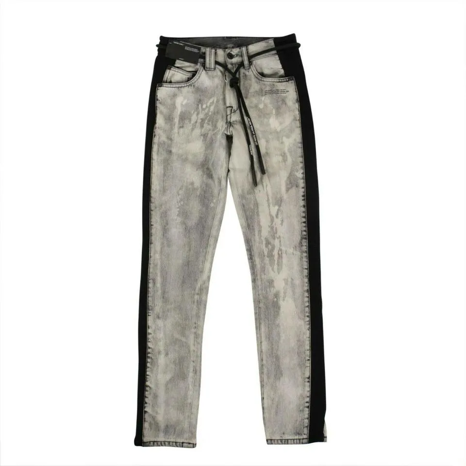 Off-White Men's Grey Jeans