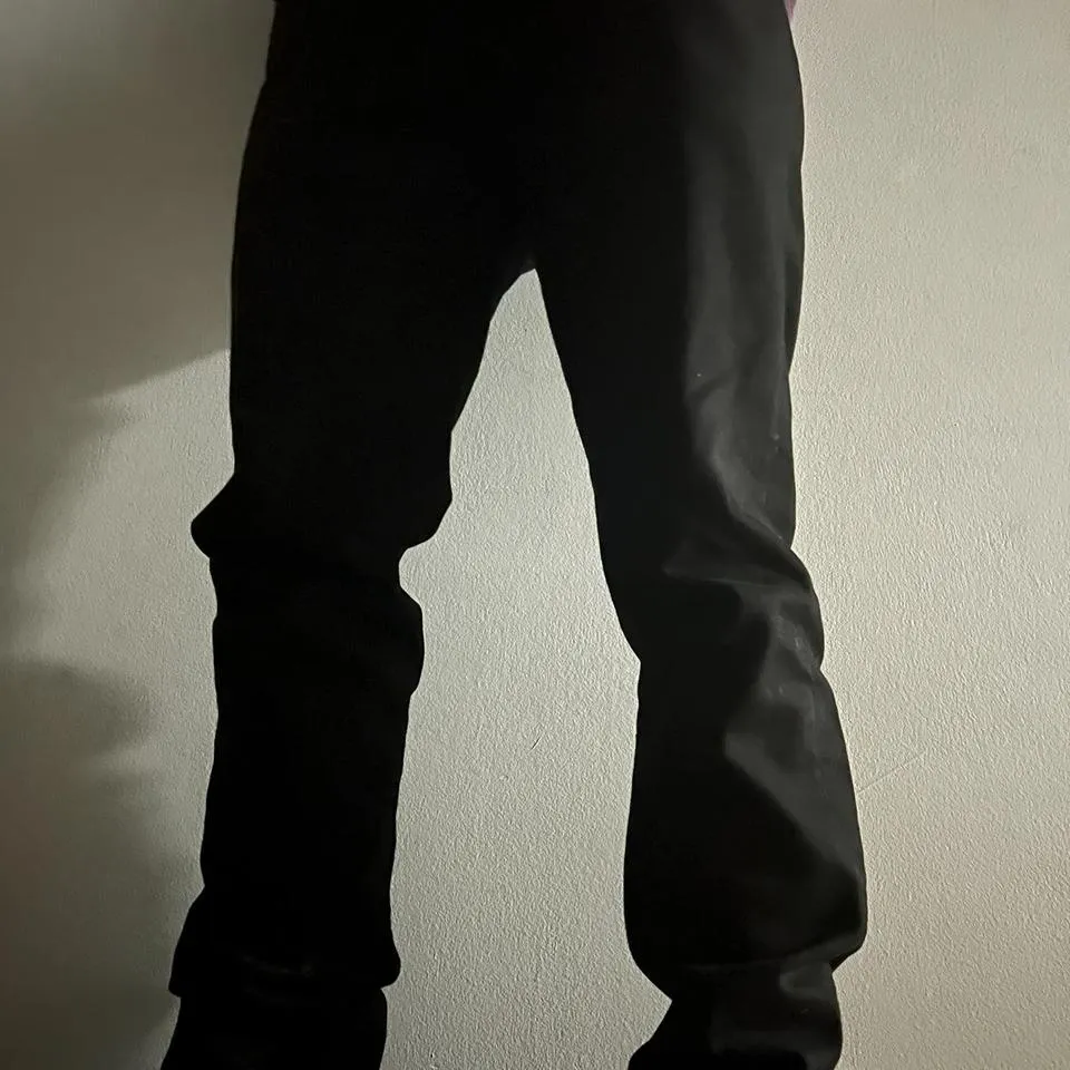 Off-White Men's Black Jeans