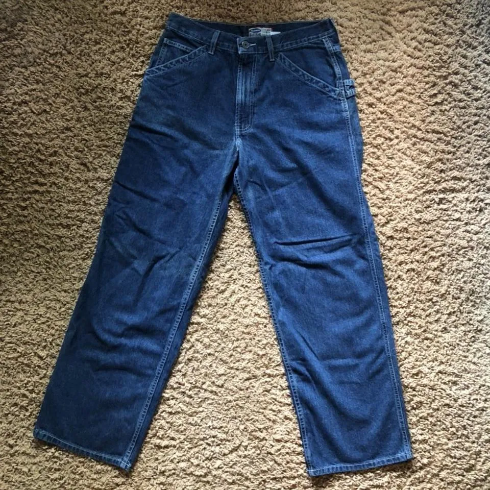 Old Navy Men's Blue and Navy Jeans