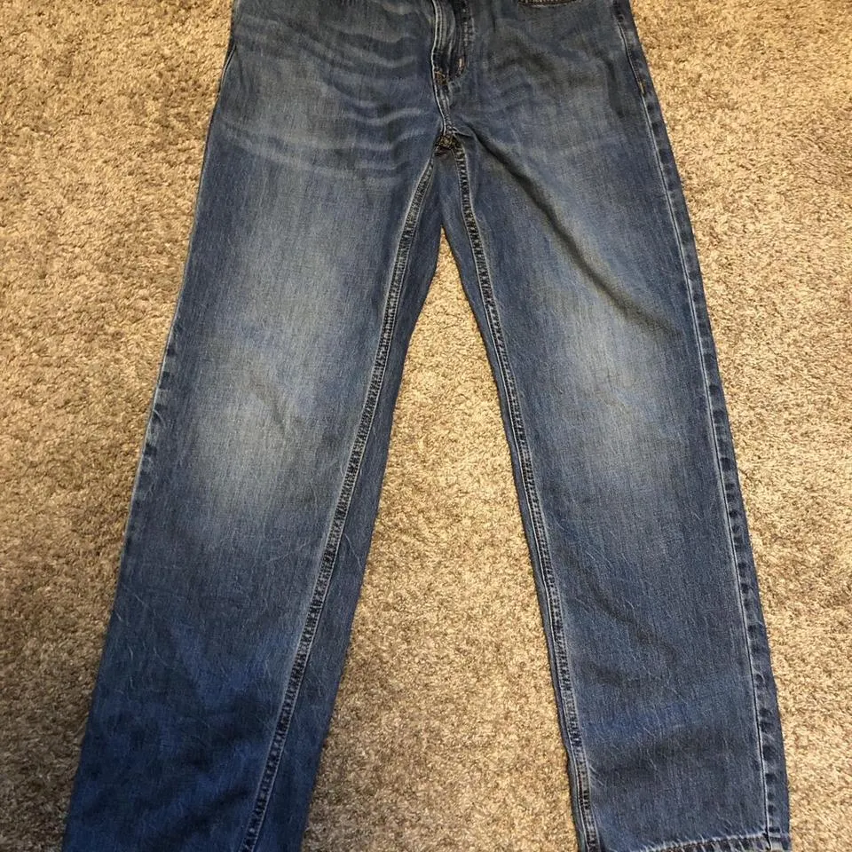 Old Navy Men's Blue and White Jeans