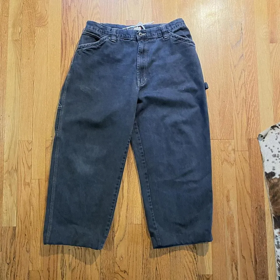Old Navy Men's Navy and White Jeans