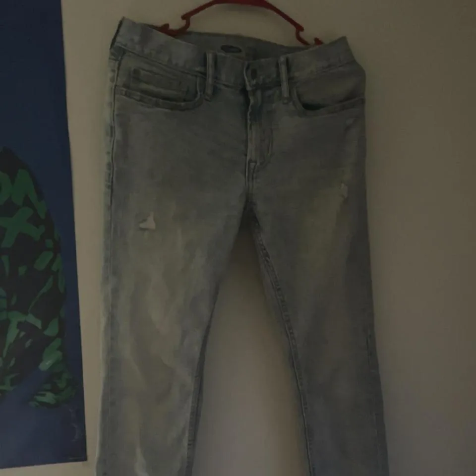 Old Navy Men's Blue and White Jeans