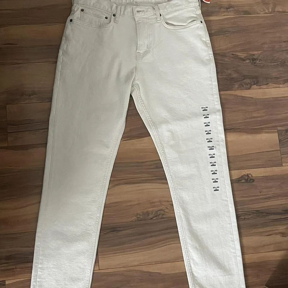 Old Navy Men's White Jeans
