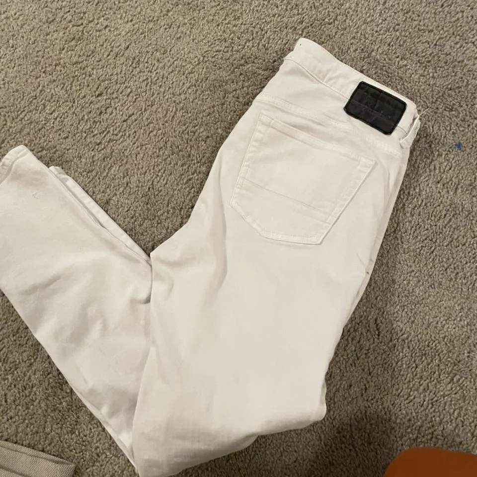 PacSun Men's White Jeans