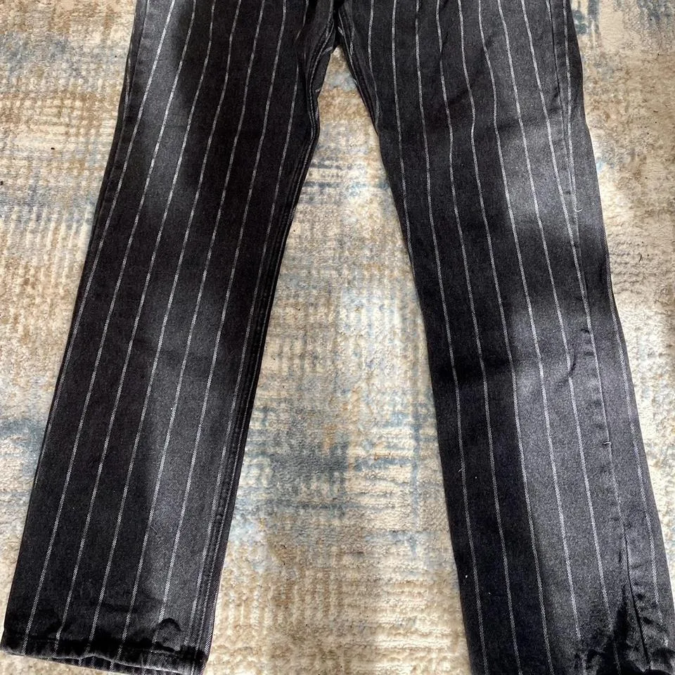 PacSun Men's Black and White Jeans