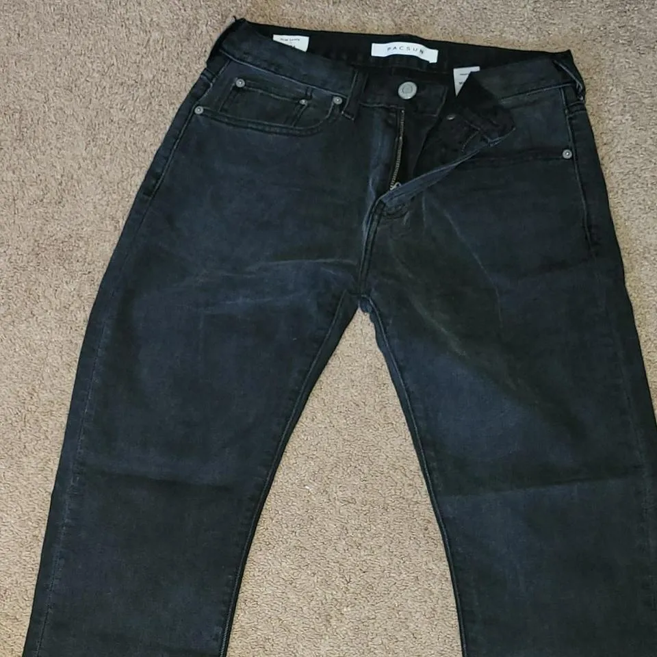 PacSun Men's Navy Jeans