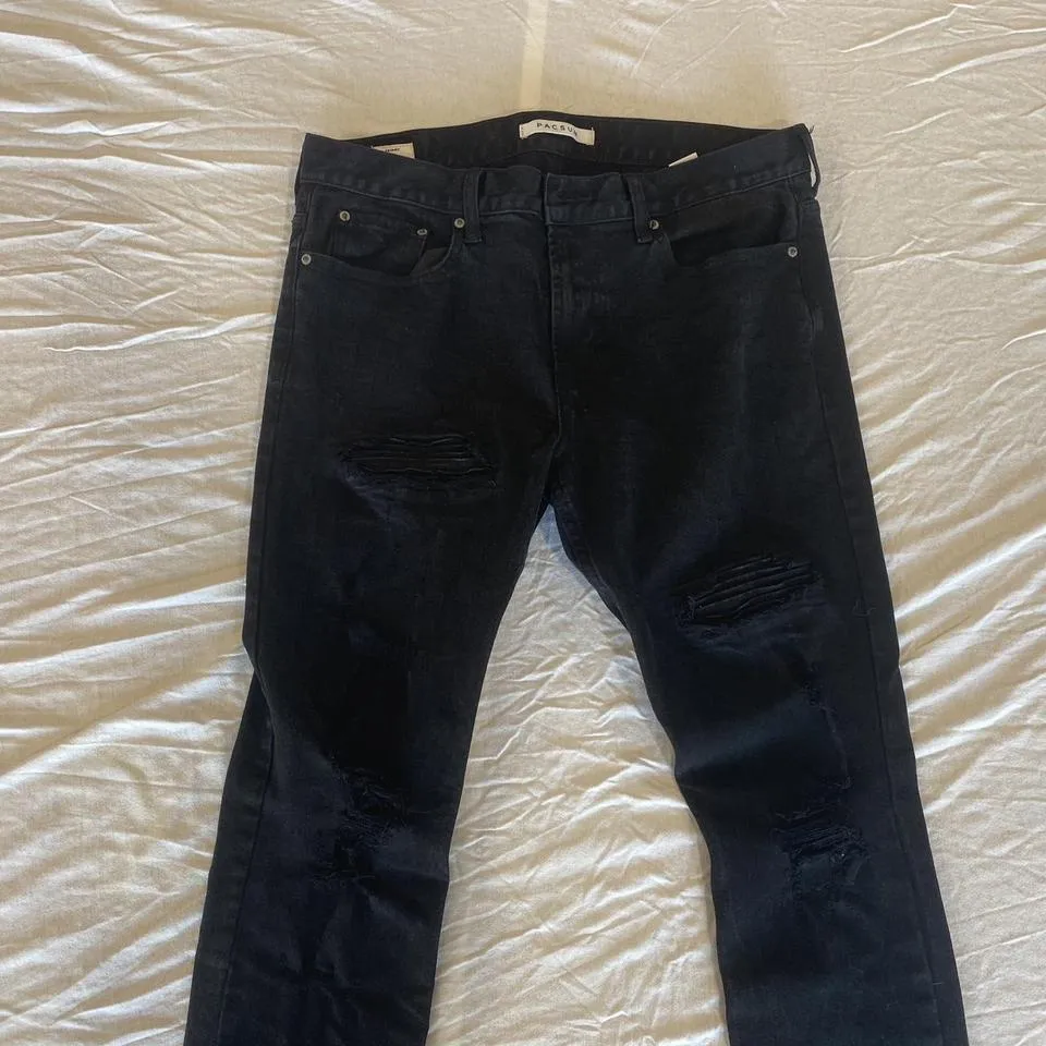 PacSun Men's Black Jeans