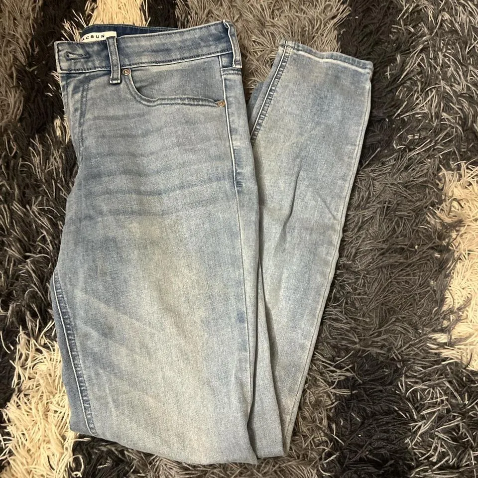 PacSun Men's Blue and Navy Jeans